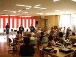 ケアハウスの敬老を祝う会
